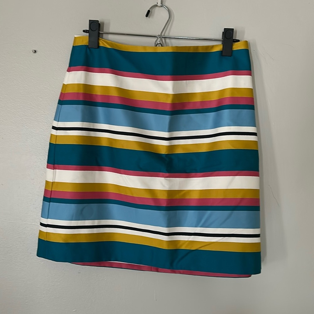 Loft striped skirt